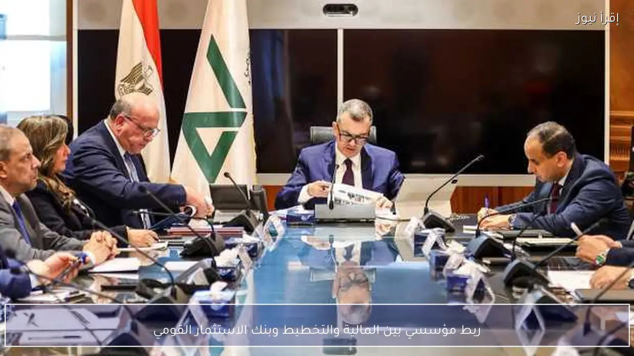 ربط مؤسسي بين المالية والتخطيط وبنك الاستثمار القومي