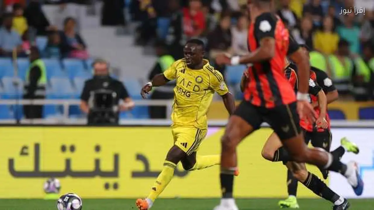 ساديو ماني يقود النصر للفوز على الرياض في الدوري السعودي