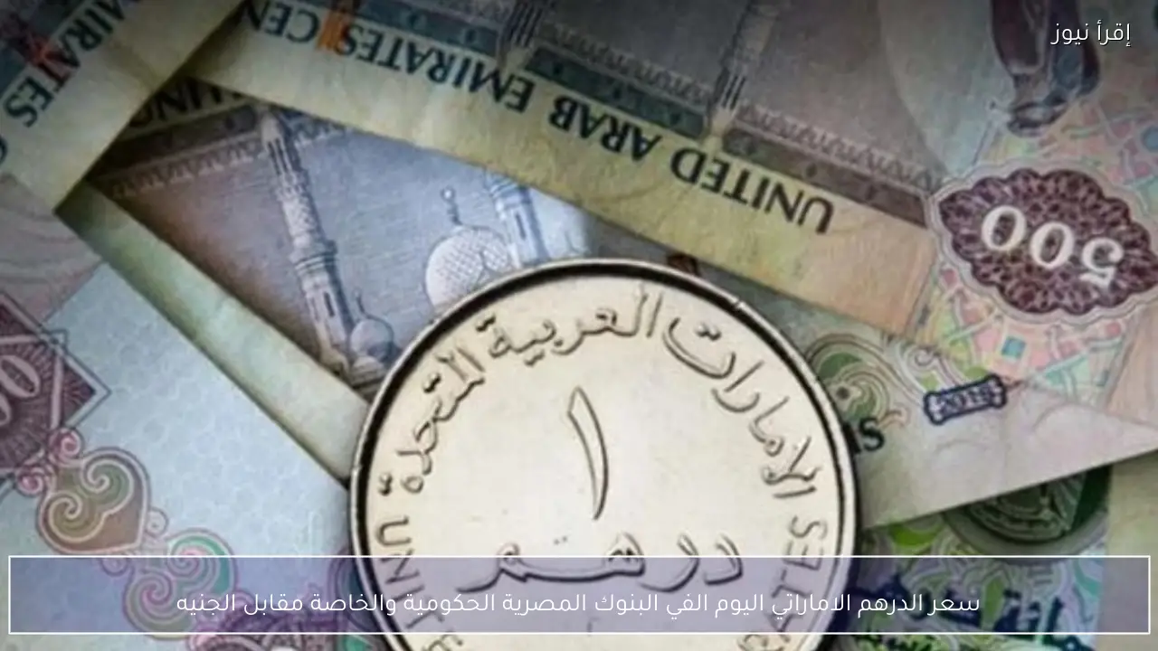 سعر الدرهم الاماراتي اليوم الثلاثاء 10 فبراير 2026 في البنوك المصرية الحكومية والخاصة مقابل الجنيه