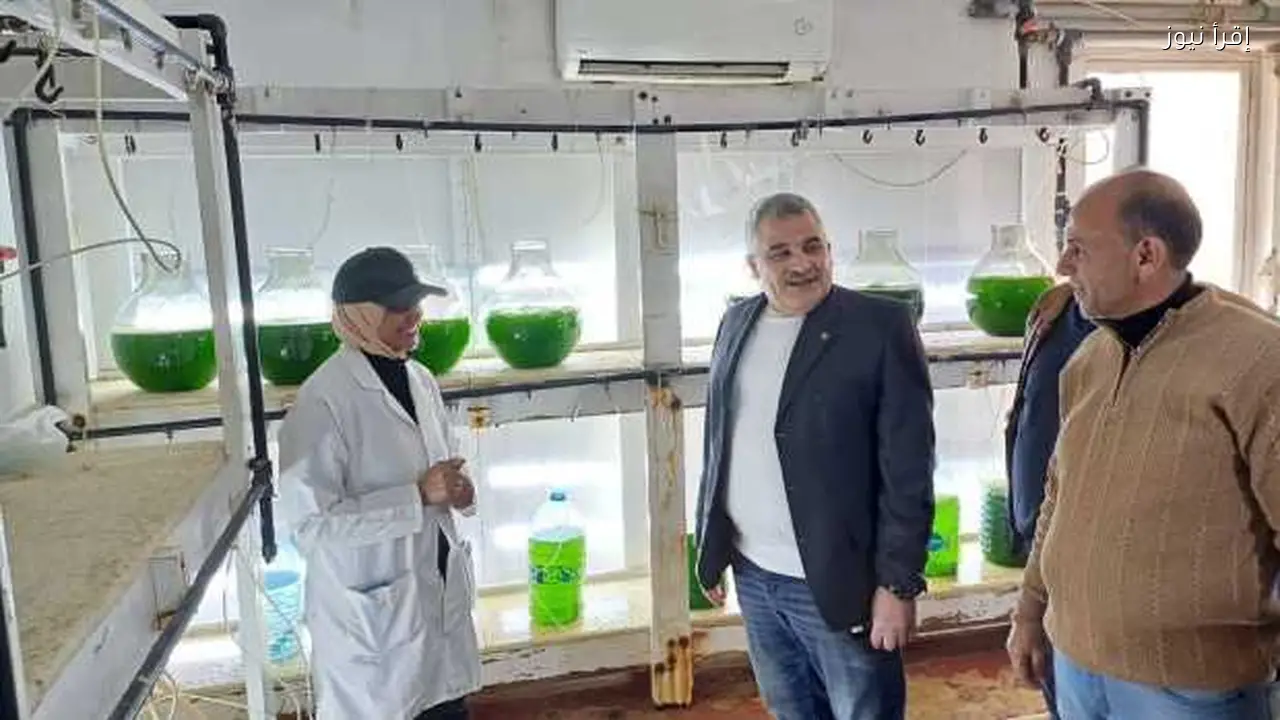 مدير جهاز حماية وتنمية البحيرات يزور المفرخ السمكي بالكيلو 21