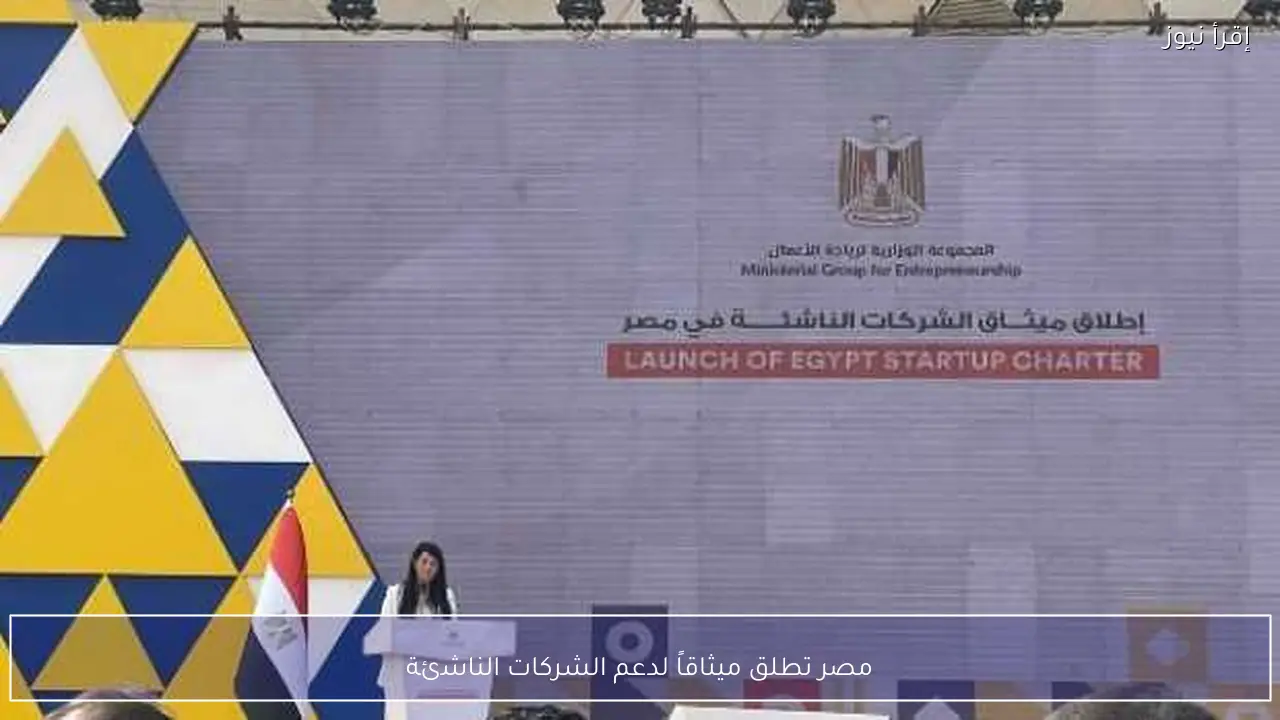 مصر تطلق ميثاقاً لدعم الشركات الناشئة