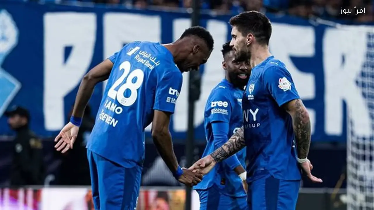 نونيز يقود هجوم الهلال ضد الأهلي جدة في دوري روشن