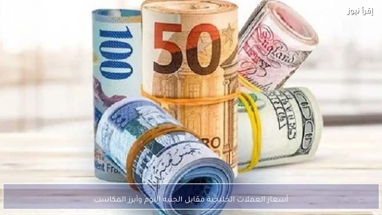 أسعار العملات الخليجية مقابل الجنيه اليوم وأبرز المكاسب