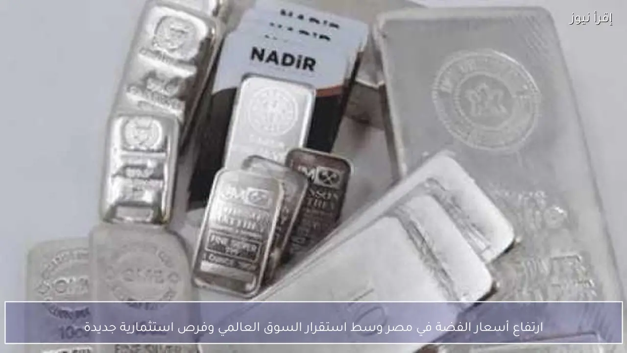 ارتفاع أسعار الفضة في مصر وسط استقرار السوق العالمي وفرص استثمارية جديدة