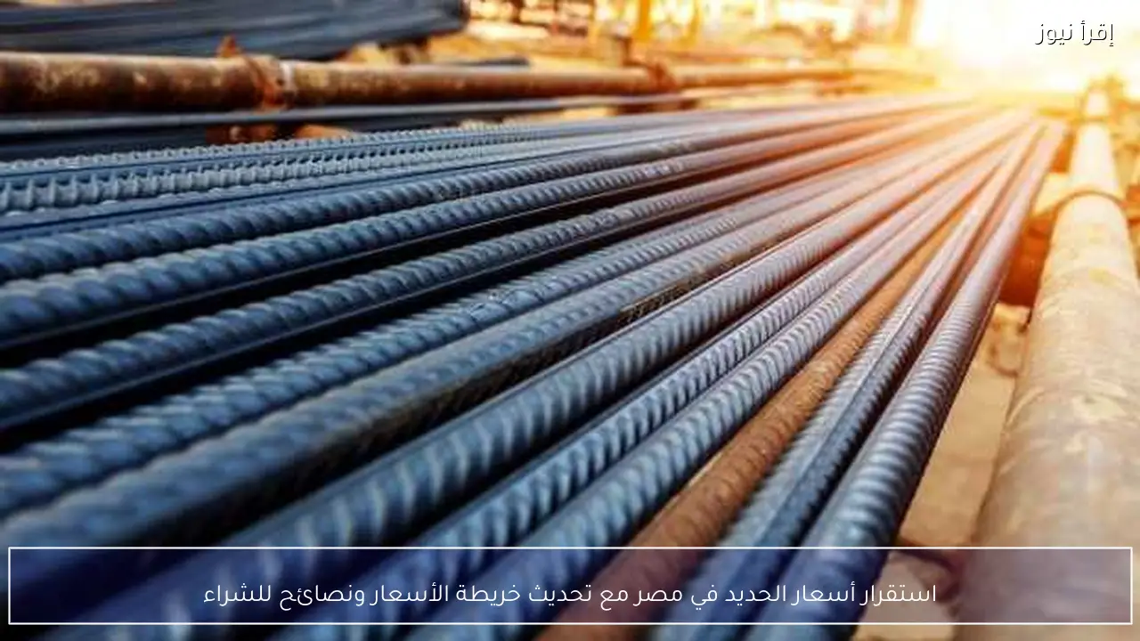 استقرار أسعار الحديد في مصر مع تحديث خريطة الأسعار ونصائح للشراء