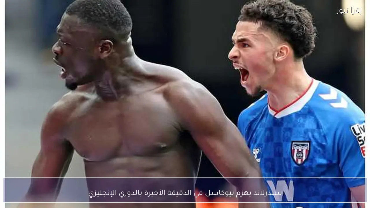 سندرلاند يهزم نيوكاسل في الدقيقة الأخيرة بالدوري الإنجليزي