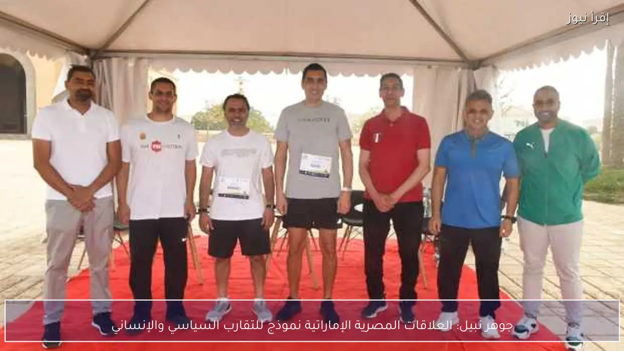 جوهر نبيل: العلاقات المصرية الإماراتية نموذج للتقارب السياسي والإنساني