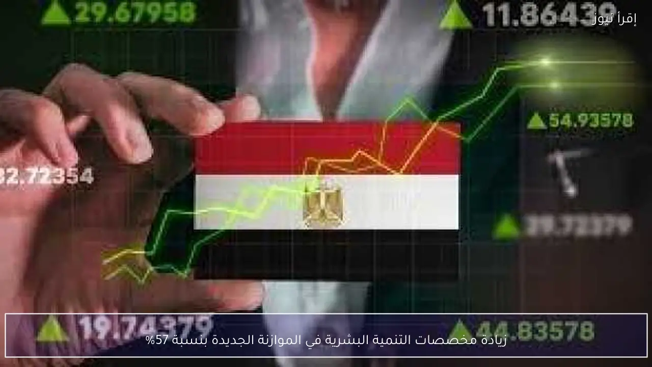 زيادة مخصصات التنمية البشرية في الموازنة الجديدة بنسبة 57%