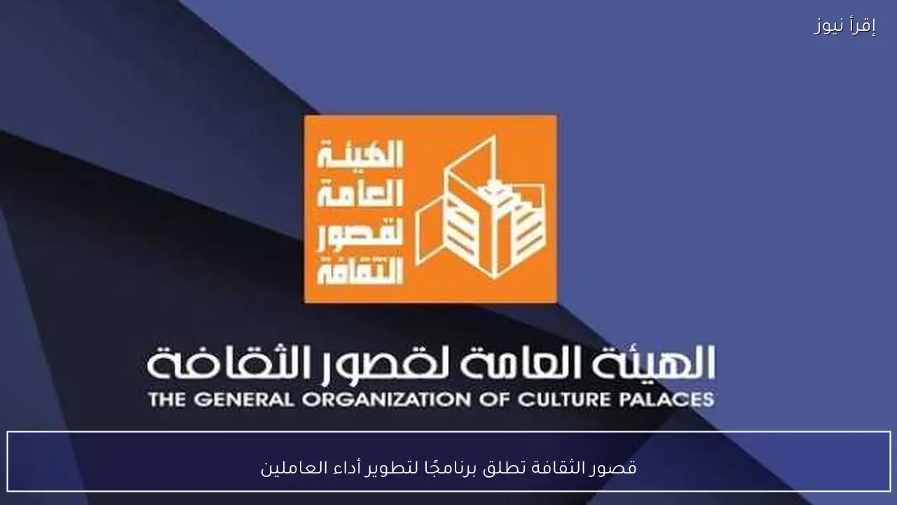 قصور الثقافة تطلق برنامجًا لتطوير أداء العاملين