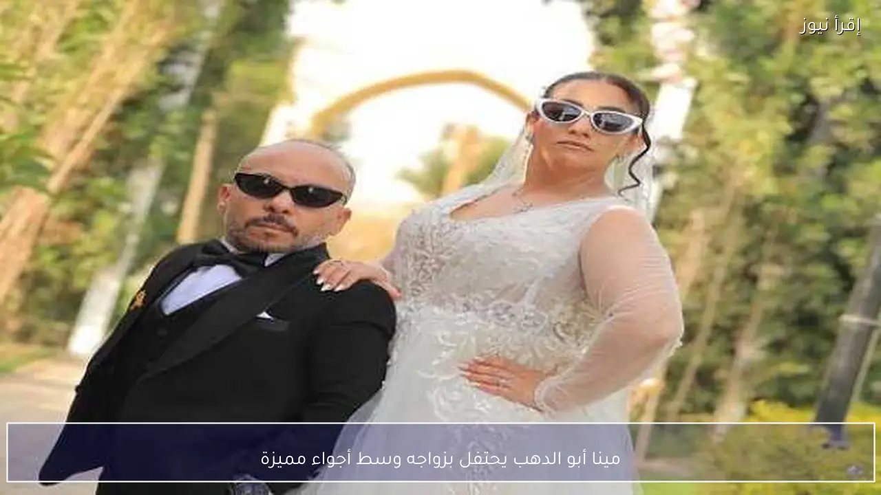 مينا أبو الدهب يحتفل بزواجه وسط أجواء مميزة
