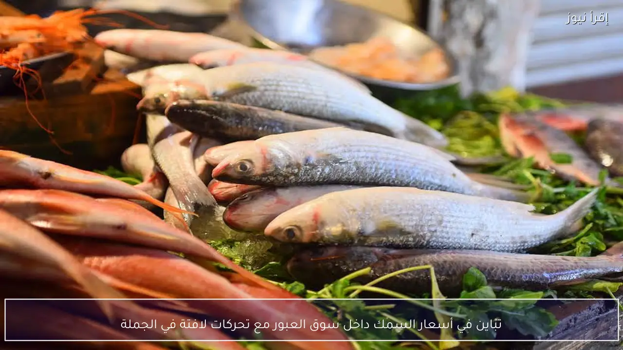 تباين في أسعار السمك داخل سوق العبور مع تحركات لافتة في الجملة