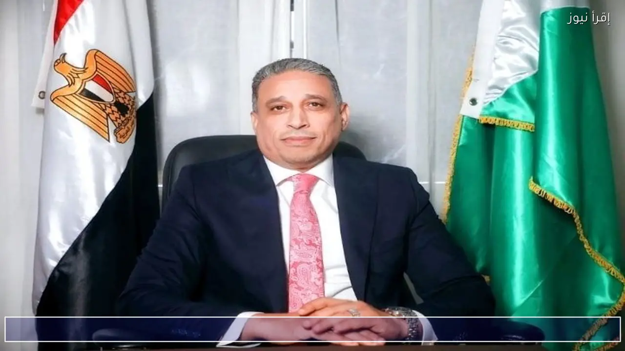 سعيد عطية يطمئن على طالبات مدرسة إعدادية بالجيزة بعد حريق مجاور