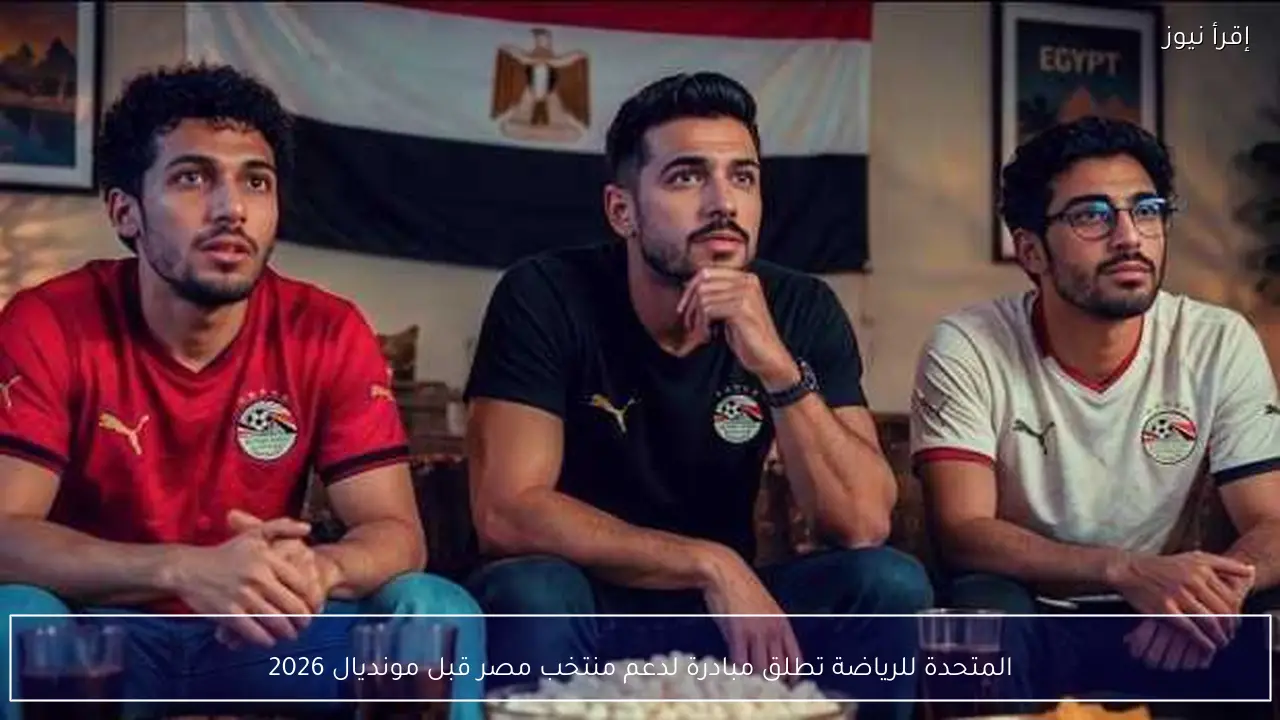 المتحدة للرياضة تطلق مبادرة لدعم منتخب مصر قبل مونديال 2026