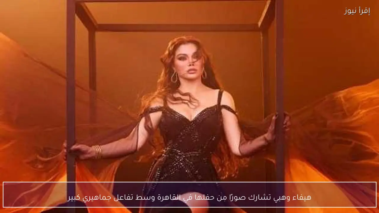 هيفاء وهبي تشارك صورًا من حفلها في القاهرة وسط تفاعل جماهيري كبير